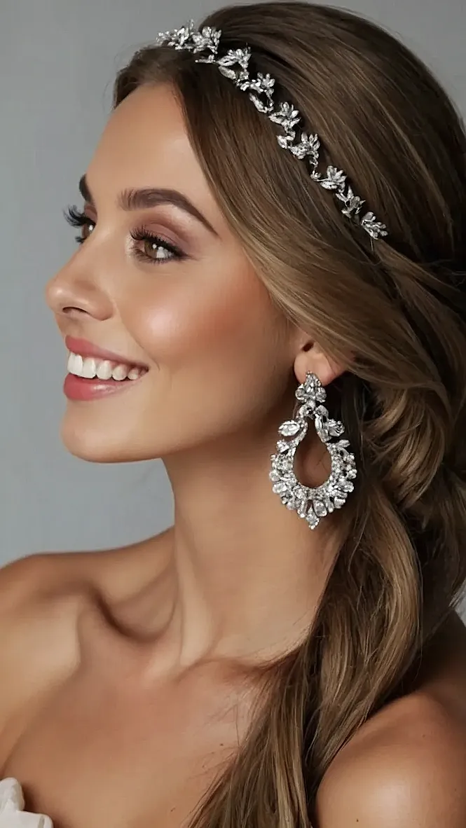 Sparkling Straight Locks