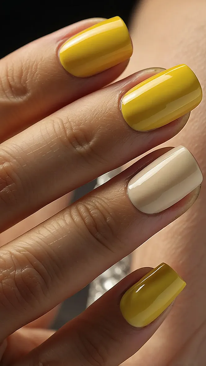 Chill Sunshine Nails