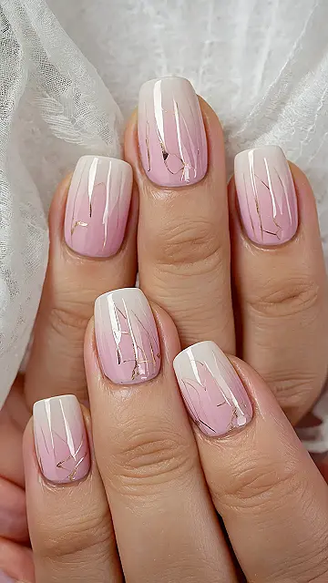 Melon & Blush Nails