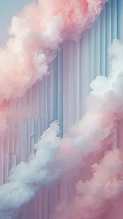 Pink Clouds & Striped Dreams