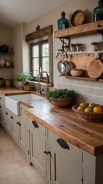 Suspiciously Tidy Kitchen