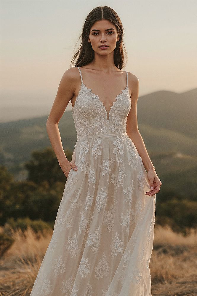 Romantic Lace Wedding Dress: Timeless Elegance for Your Big Day