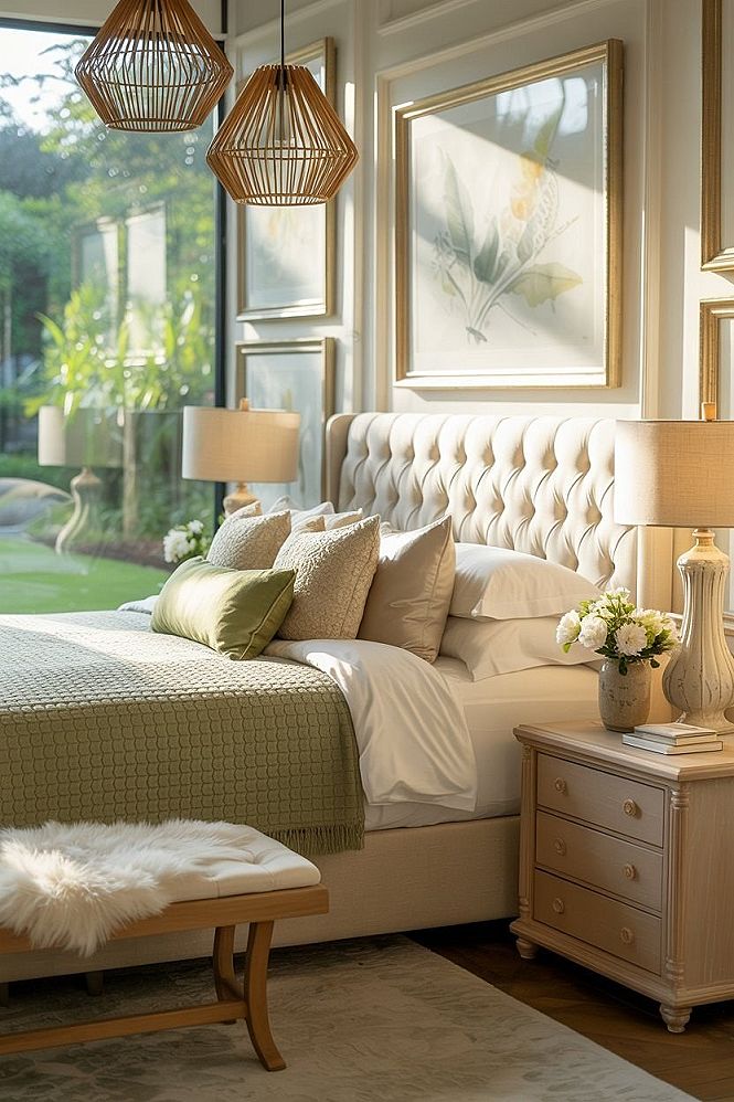 Calming Sage Green Bedroom Ideas for a Serene Aesthetic Interior