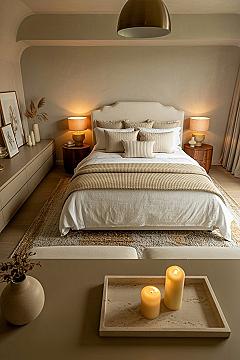 Cozy Master Bedroom Decor for Small Apartments