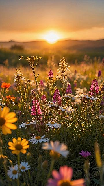 Choosing Wildflower Phone Wallpapers for Spring
