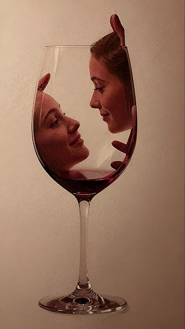 Creating Surrealistic Glass Drawings and Canvas Art