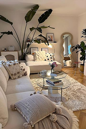 Adding Tall Indoor Plants to Living Spaces
