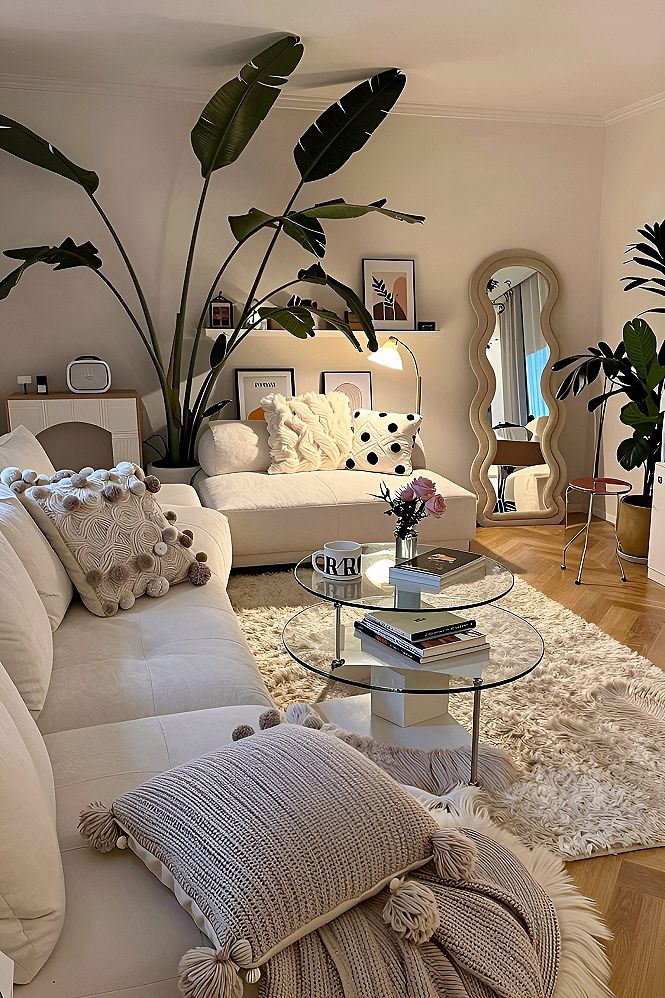 Adding Tall Indoor Plants to Living Spaces