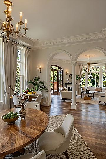 Creating Open Flow in Living and Dining Spaces