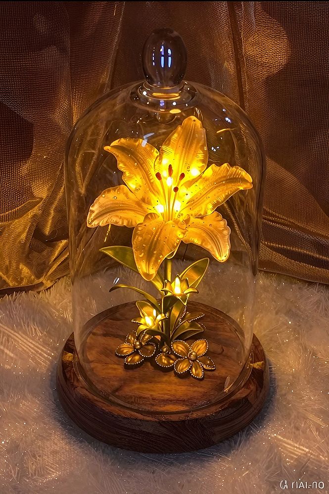 Understanding the Magic of a Glass Dome Flower Lamp