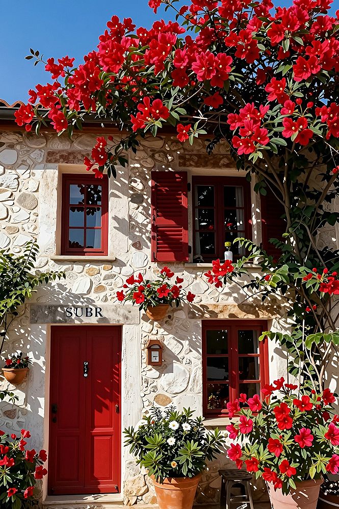 Bringing Mediterranean Cottage Style Indoors with Wallpapers