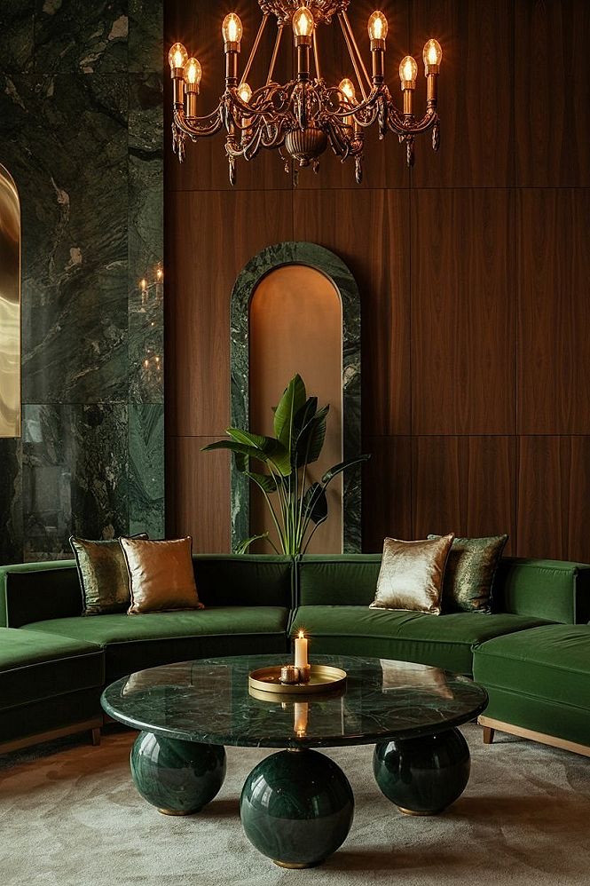 Mid Century Modern Living Room: Bold Maximalist Decor Inspiration