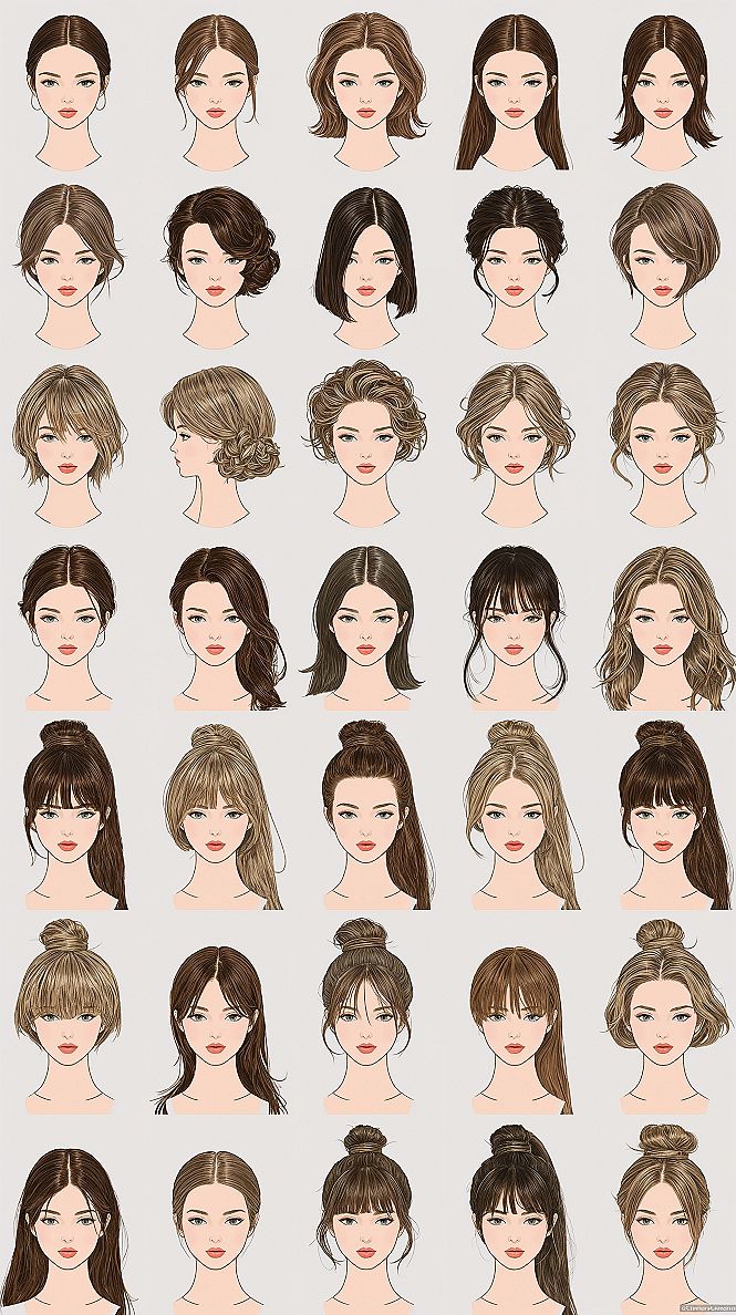 Effortless Everyday Hairstyles: Chic Looks for Medium to Thick Hair