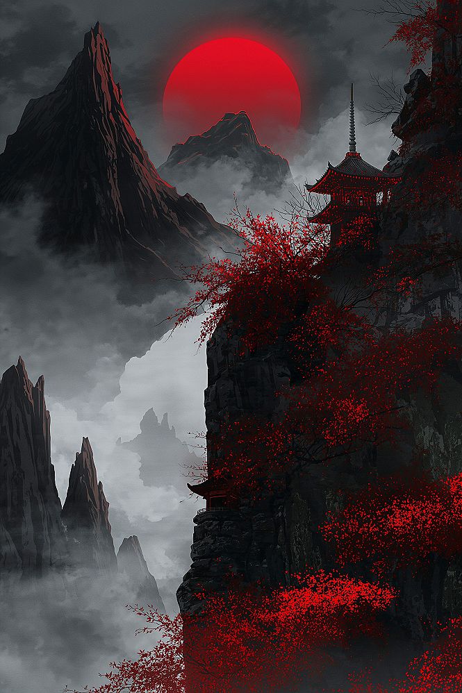 Majestic Japanese Anime Landscapes: New 4K Desktop Wallpapers