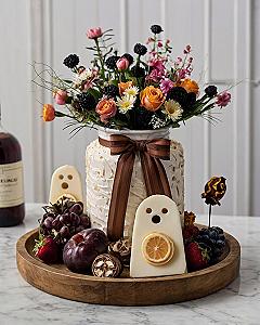 Spooky Centerpiece Trays for Budget Witch Parties