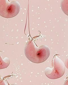 Why Pink Peach and Bow Wallpaper Designs Work So Well