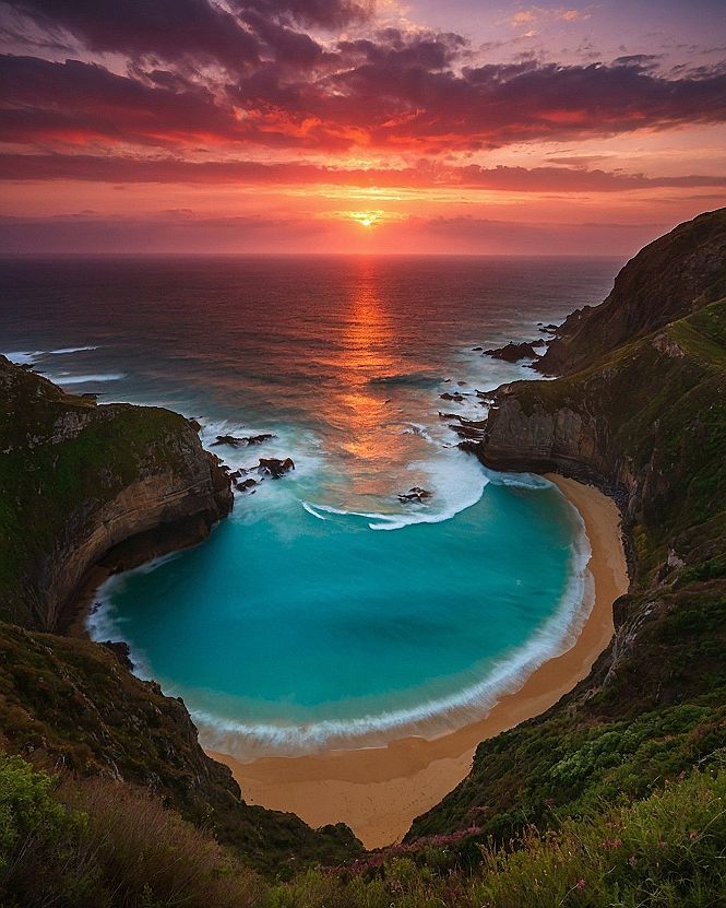 Capturing Coastal Sunsets at Hidden Cove Destinations