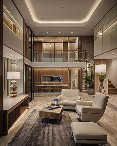 Maximizing Open Space in a Multi-Level Loft
