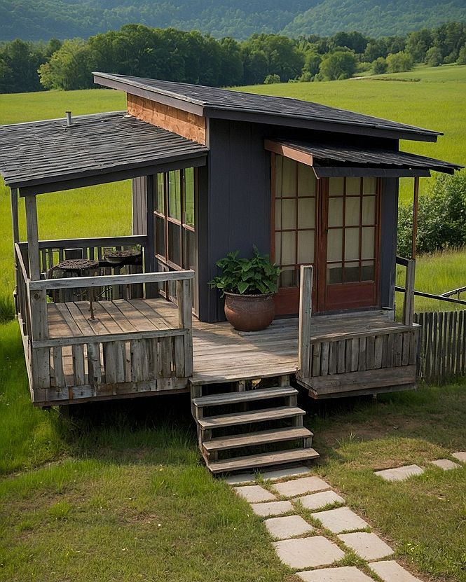 Blending Modern Lines With Country Cabin Simplicity