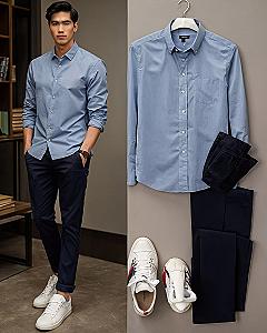 Why Chinos, Shirts, and Sneakers Make a Great Combination