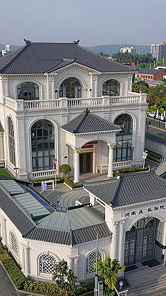 Blending Traditional Rooflines With Grand Three Story Architecture