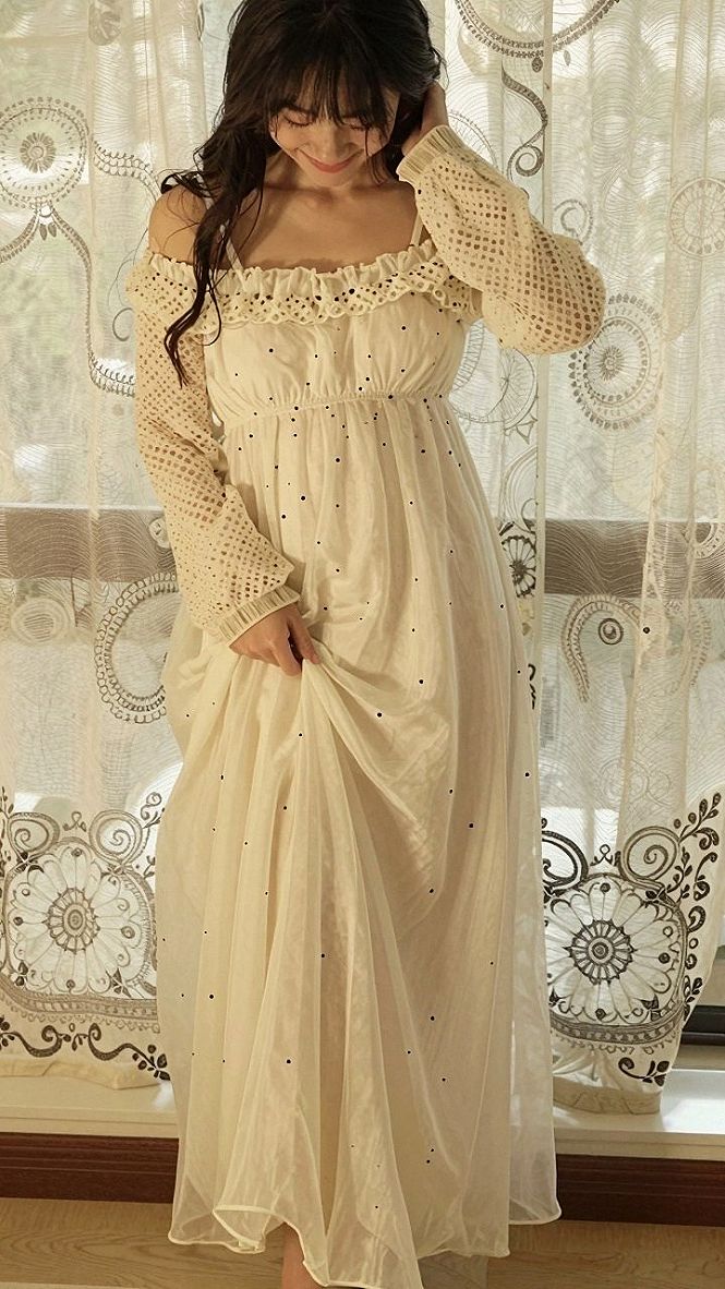 Styling an Off Shoulder Wedding Gown with Long Sleeves