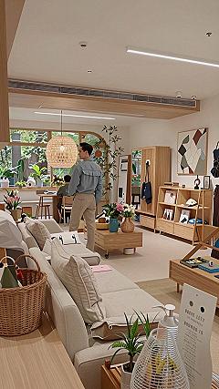 Natural Wood Accents for Warm Living Rooms