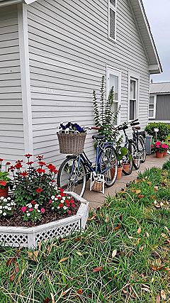 Adding Whimsical Garden Accents and Repurposed Planters