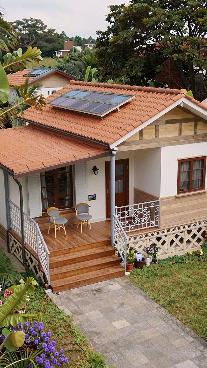 Adding Terracotta Roof Tiles for Classic Cottage Appeal