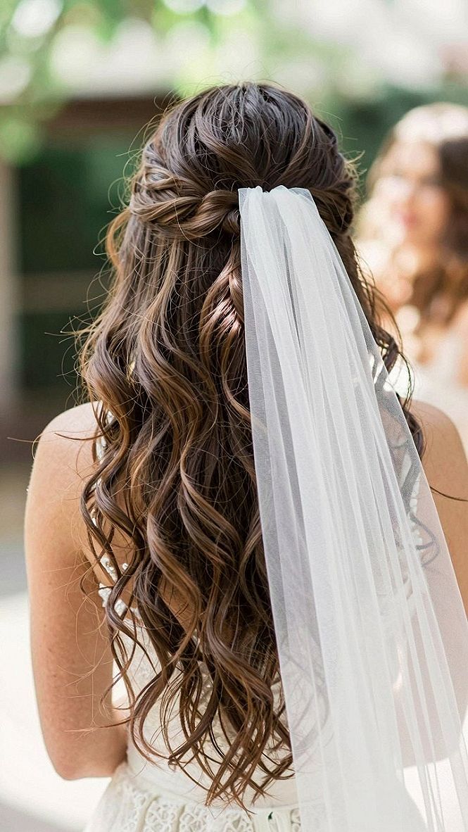 Loose Braids and Cascading Waves with a Sheer Veil