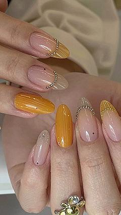 Adding Metallic Studs and Amber Tones for Autumn