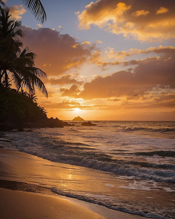 Selecting the Best Tropical Island Sunset Spots