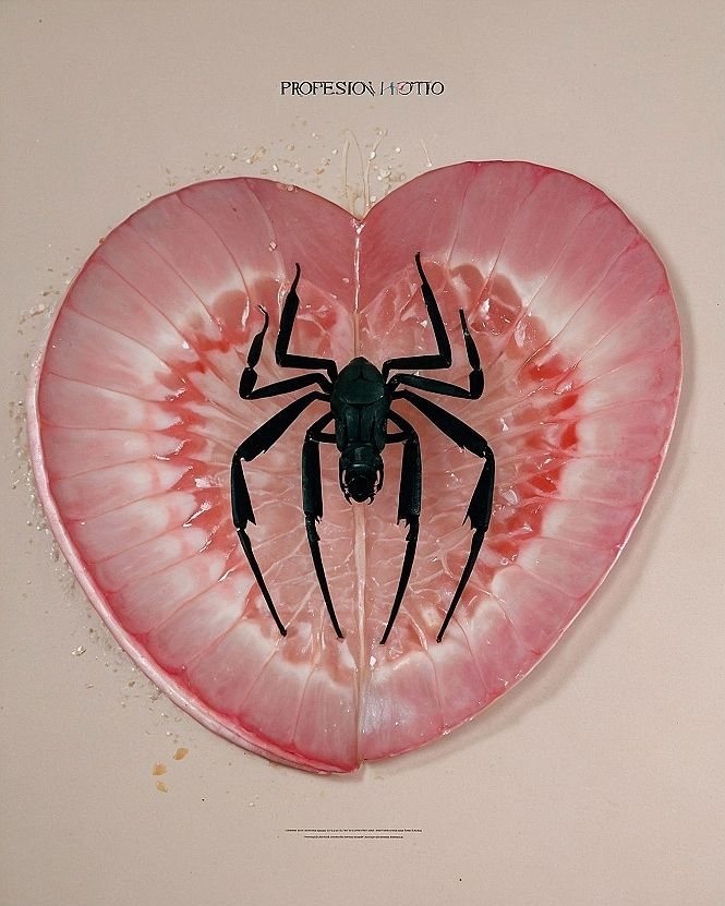 Selecting Edgy Bug Motifs for Sweet Pink Wallpapers
