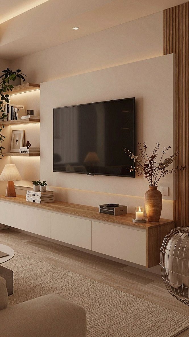 Choosing the Right Wall Panels For Your Floating TV Unit