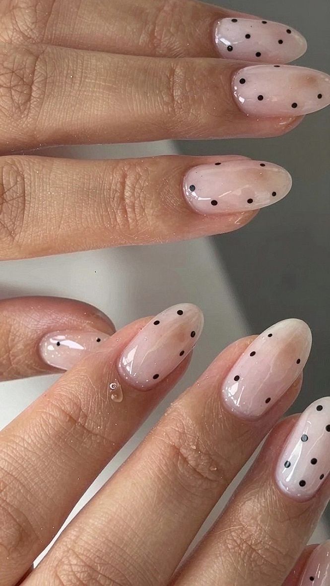 Choosing Between Sheer Bases and Bold Dots for Gel Nails