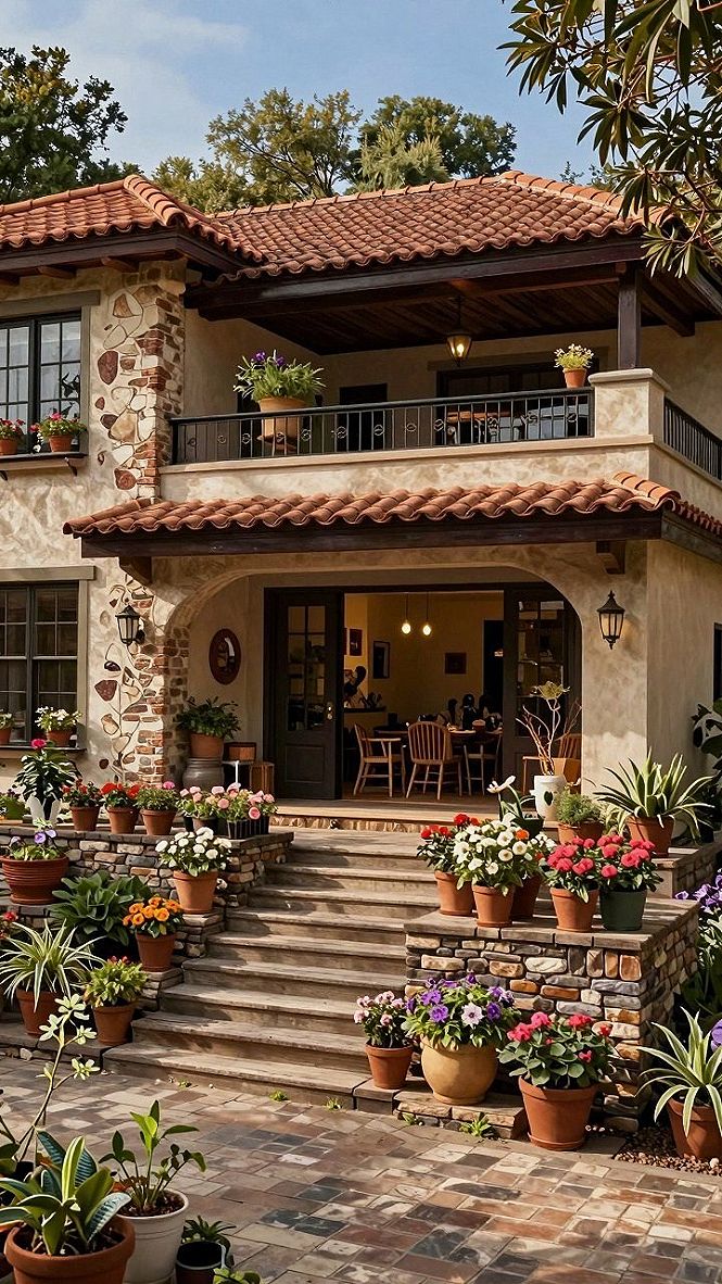 Choosing Balcony and Outdoor Spaces for a Multi-Level Villa