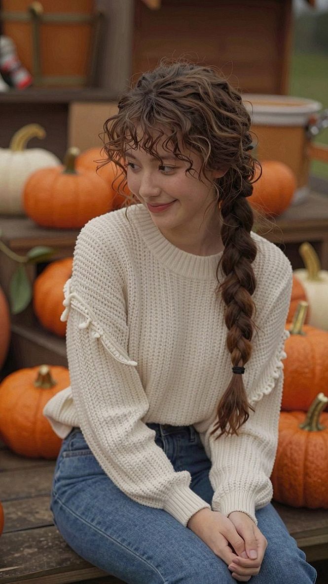 Choosing Textured Pullovers and Casual Denim for Autumn Outings