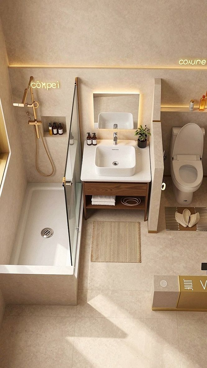Selecting the Right Wood Tone for Compact Bathrooms