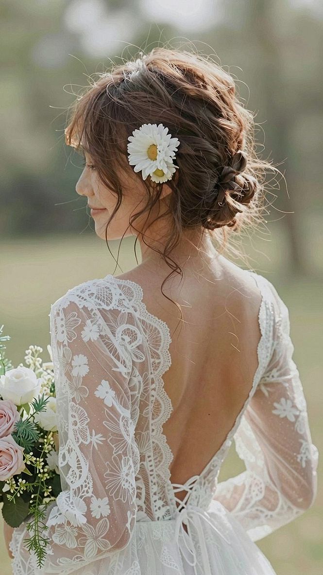 Choosing a Scalloped Edge Low Back Wedding Dress