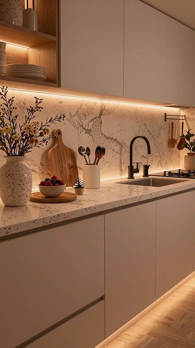 Choosing Warm Under Cabinet Lighting for Your Kitchen