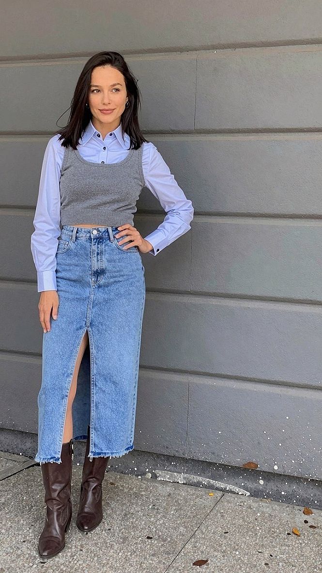 Choosing the Right Button-Down Shirt for Your Denim Pinafore