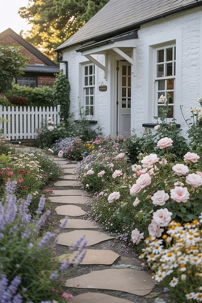 English Cottage Garden Walkway: Backyard Inspo