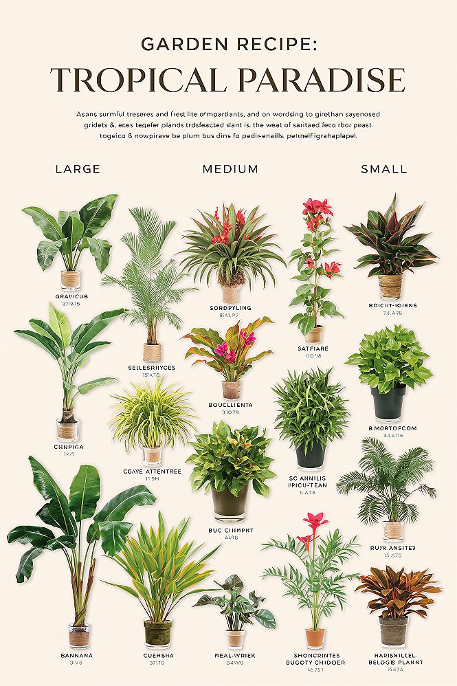 Florida Tropical Garden Recipe: Essential Plants for Your Landscape