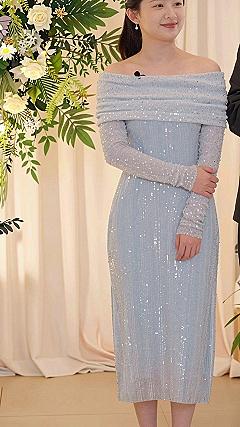 Caring for an Off Shoulder Sequin Wedding Gown