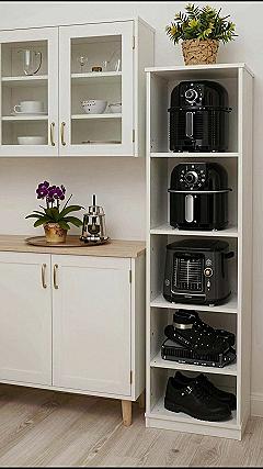 Maximizing Tall Cube Storage Units for Practical Kitchen Organization