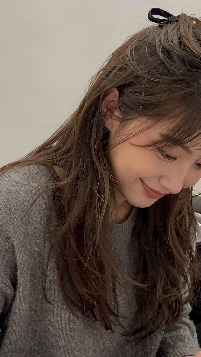 Maintaining Long Layers And Soft Curtain Bangs At Home