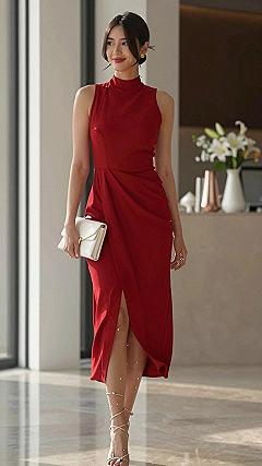 Caring for Structured High Neckline Gowns