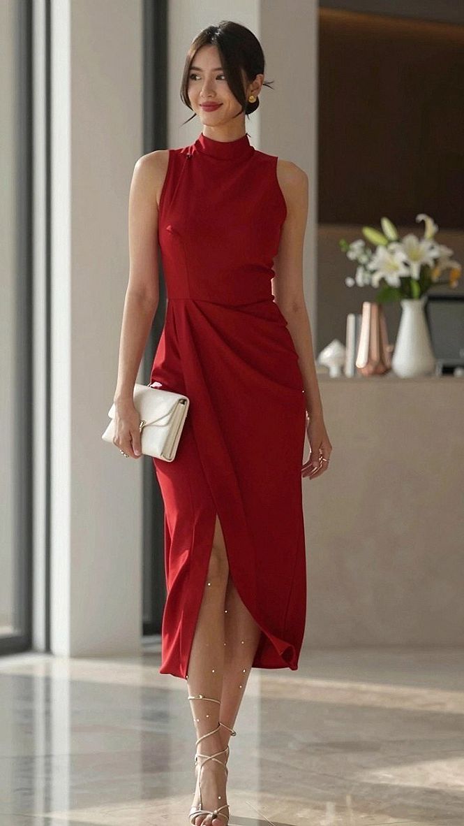 Caring for Structured High Neckline Gowns