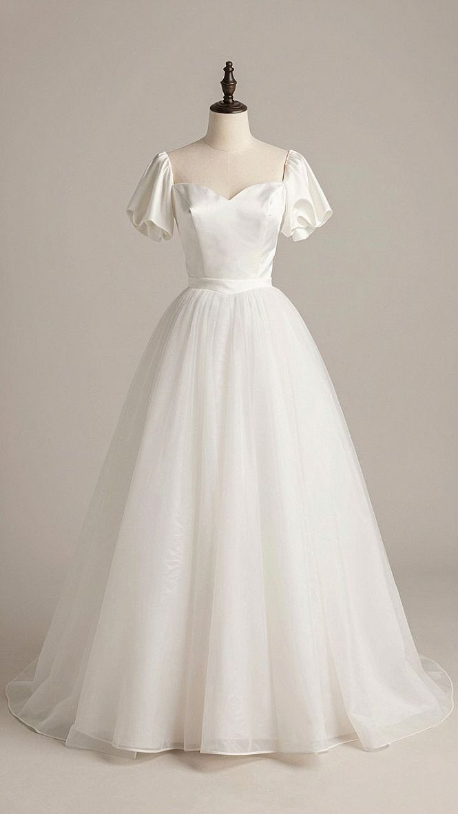Caring for Structured Satin and Tulle Wedding Gowns