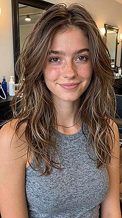 Maintaining Medium Chocolate Brown Hair With Caramel Highlights